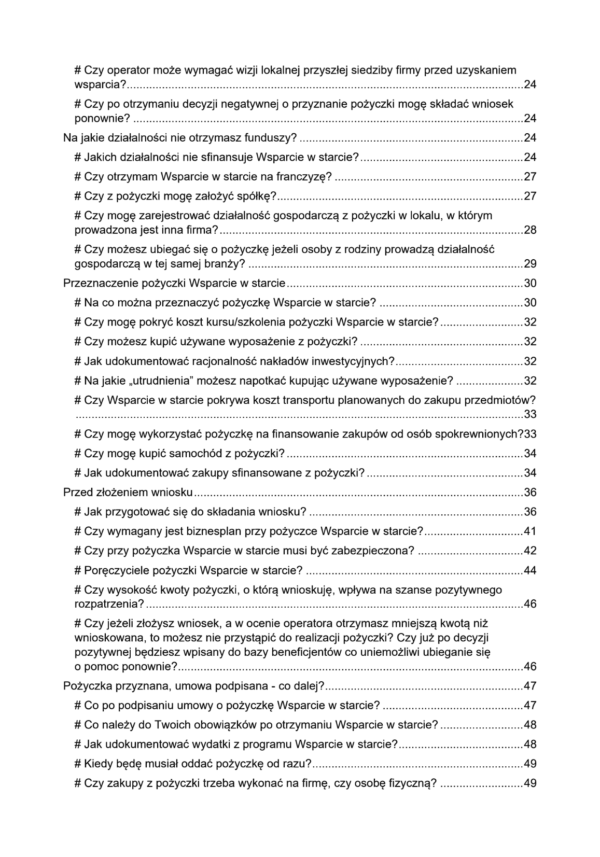 Ebook „Wsparcie w starcie – co musisz wiedzieć o preferencyjnych pożyczkach - obrazek 3